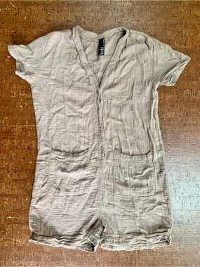 bobi Gauze Short Romper